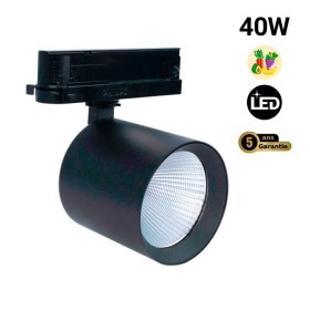 Spot LED 40W sur rail triphasé - Spécial Fruits et légumes - Driver Philips Xitanium