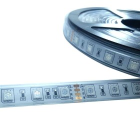 Ruban LED RGB 24V IP67 SMD 5050 72W 5M