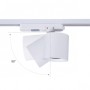 Spot LED 40W sur rail monophasé - Spécial Poissons et fruits de mer