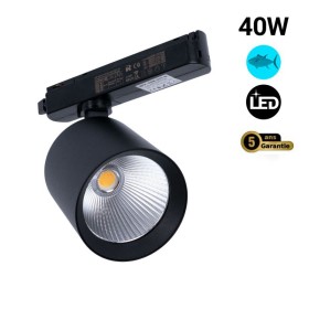 Spot LED 40W sur rail monophasé - Spécial Poissons et fruits de mer