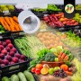 Spot LED 40W sur rail monophasé - Spécial Fruits et légumes