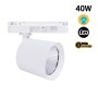Spot LED 40W sur rail monophasé - Mode et commerce de détail