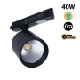 Spot LED 40W sur rail monophasé - Mode et commerce de détail