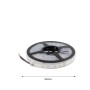 Ruban LED imperméable RGBWW 24V SMD 5050 96W IP67 5M