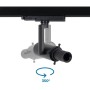 Projecteur LED découpe sur rail triphasé - 20W - 20º - 35°- Blanc Chaud 3000K