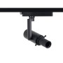 Projecteur LED découpe sur rail monophasé - 20W - 20º-35º - Blanc Chaud 3000K