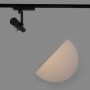 Projecteur LED découpe sur rail monophasé - 20W - 20º-35º - Blanc Chaud 3000K