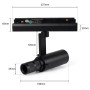 Projecteur LED orientable sur rail magnétique 48V - 20W - 20º-35º.- Blanc Chaud 3000K