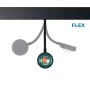 Luminaire LED sur rail magnétique 48V "SUNSET" 5W - Effet coucher de soleil - Lampe coucher de soleil - FLEX