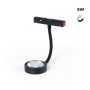 Luminaire LED sur rail magnétique 48V "SUNSET" 5W - Effet coucher de soleil - Lampe coucher de soleil - FLEX