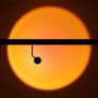 Luminaire LED sur rail magnétique 48V "SUNSET" 5W - Effet coucher de soleil - Lampe coucher de soleil - FLEX