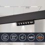 Spot LED linéaire orientable pour rail magnétique 48V- 6W - OSRAM chip - UGR18 - CRI90
