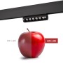Spot LED linéaire orientable pour rail magnétique 48V- 6W - OSRAM chip - UGR18 - CRI90