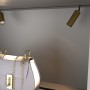 Spot LED sur rail magnétique 48V - 7W - Puce OSRAM - Blanc Chaud 2700K - Couleurs