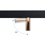 Spot LED sur rail magnétique 48V - 7W - Puce OSRAM - Blanc Chaud 2700K - Couleurs
