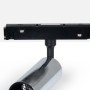 Spot LED sur rail magnétique 48V - 7W - Puce OSRAM - Blanc Chaud 2700K - Couleurs