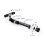 Spot LED sur rail magnétique 48V - 7W - Puce OSRAM - Blanc Chaud 2700K - Couleurs