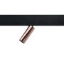 Spot LED sur rail magnétique 48V - 7W - Puce OSRAM - Blanc Chaud 2700K - Couleurs