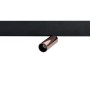 Spot LED sur rail magnétique 48V - 7W - Puce OSRAM - Blanc Chaud 2700K - Couleurs