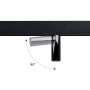 Spot LED sur rail magnétique 48V - 7W - Puce OSRAM - Blanc Chaud 2700K - Couleurs