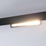 Spot LED linéaire orientable sur rail magnétique 48V - 12W - Puce OSRAM - UGR18 - CRI90