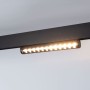 Spot LED linéaire orientable sur rail magnétique 48V - 12W - Puce OSRAM - UGR18 - CRI90