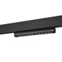 Spot LED linéaire orientable sur rail magnétique 48V - 12W - Puce OSRAM - UGR18 - CRI90