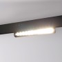 Spot LED linéaire orientable sur rail magnétique 48V - 12W - Puce OSRAM - UGR18 - CRI90