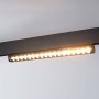 Spot LED linéaire orientable sur rail magnétique 48V - 18W - OSRAM chip - UGR18 - CRI90