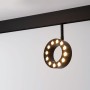 Luminaire LED sur rail magnétique circulaire 48V - Ø11,5cm - 12W - CRI90 - UGR18 - OSRAM