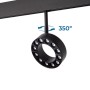 Luminaire LED sur rail magnétique circulaire 48V - Ø11,5cm - 12W - CRI90 - UGR18 - OSRAM