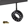 Luminaire LED sur rail magnétique circulaire 48V - Ø11,5cm - 12W - CRI90 - UGR18 - OSRAM