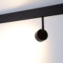 Luminaire LED circulaire sur rail magnétique 48V - Ø7cm - 6W - CRI90 - UGR18 - OSRAM