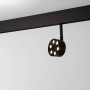 Luminaire LED circulaire sur rail magnétique 48V - Ø7cm - 6W - CRI90 - UGR18 - OSRAM