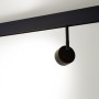 Luminaire LED circulaire sur rail magnétique 48V - Ø7cm - 6W - CRI90 - UGR18 - OSRAM