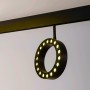 Luminaire LED circulaire sur rail magnétique 48V - Ø16cm - 18W - CRI90 - UGR18 - OSRAM