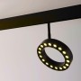 Luminaire LED circulaire sur rail magnétique 48V - Ø16cm - 18W - CRI90 - UGR18 - OSRAM