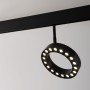 Luminaire LED circulaire sur rail magnétique 48V - Ø16cm - 18W - CRI90 - UGR18 - OSRAM