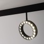 Luminaire LED circulaire sur rail magnétique 48V - Ø16cm - 18W - CRI90 - UGR18 - OSRAM