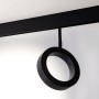 Luminaire LED circulaire sur rail magnétique 48V - Ø16cm - 18W - CRI90 - UGR18 - OSRAM