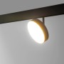 Luminaire LED circulaire sur rail magnétique 48V - Ø14,2cm - 18W - CRI90 - OSRAM