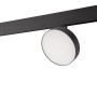 Luminaire LED circulaire sur rail magnétique 48V - Ø14,2cm - 18W - CRI90 - OSRAM