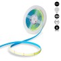 Ruban LED COB 24V DC - 12W/m - Couleurs - 8mm - IP20 - Rouleau de 5 mètres - Sécable tous les 4cm