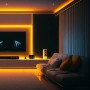 Ruban LED COB 24V DC - 12W/m - Couleurs - 8mm - IP20 - Rouleau de 5 mètres - Sécable tous les 4cm