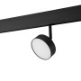 Luminaire LED circulaire sur rail magnétique 48V - Ø9,5cm - 12W - CRI90 - OSRAM