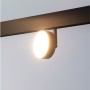 Luminaire LED circulaire sur rail magnétique 48V - Ø9,5cm - 12W - CRI90 - OSRAM