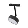 Luminaire LED circulaire sur rail magnétique 48V - Ø9,5cm - 12W - CRI90 - OSRAM