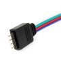 Kit Ruban LED RGB 5M – 24V – Télécommande & Alimentation