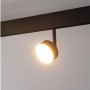 Luminaire LED circulaire sur rail magnétique 48V - 9W - Ø7.5cm - CRI90 - OSRAM Chip