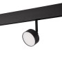 Luminaire LED circulaire sur rail magnétique 48V - 9W - Ø7.5cm - CRI90 - OSRAM Chip